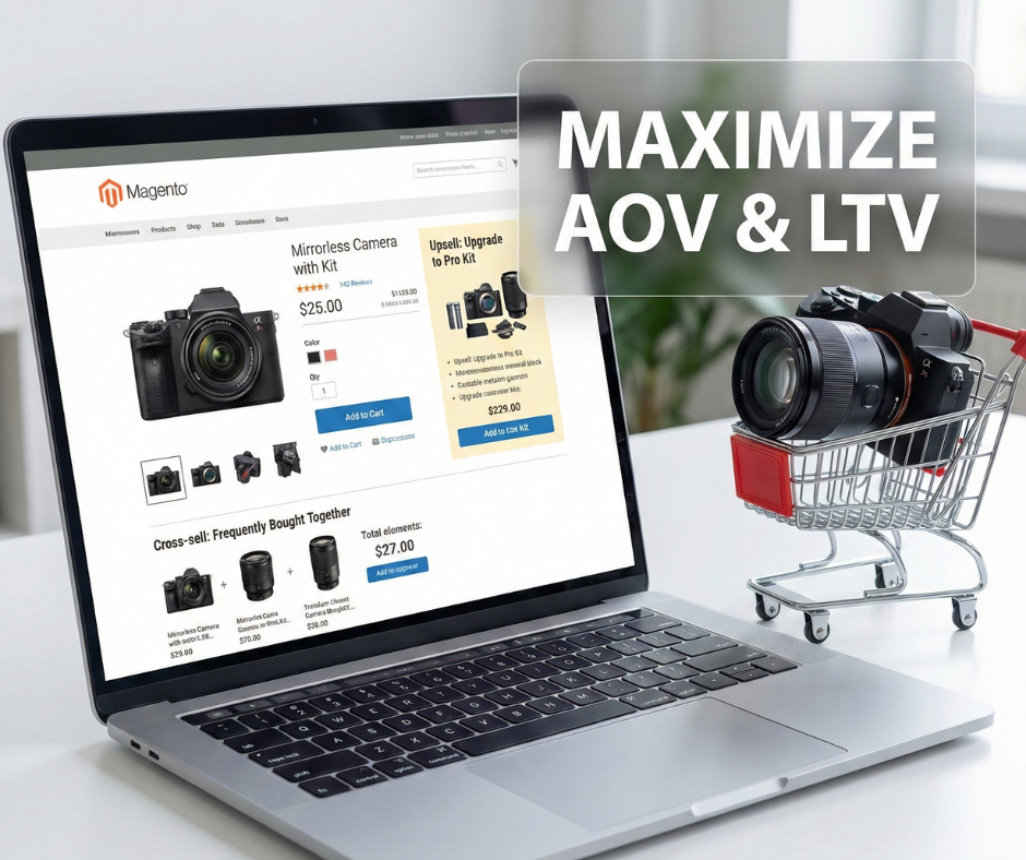 How to set up upsell and cross-sell campaigns in Magento