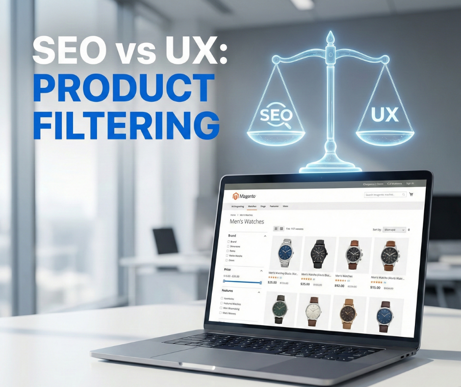 SEO-friendly product filtering vs user experience in Magento stores